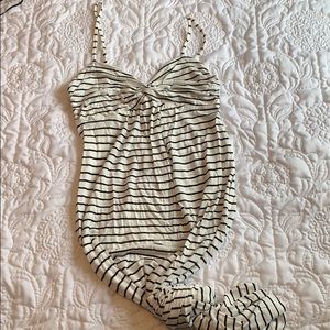 XXI striped nautical maxi